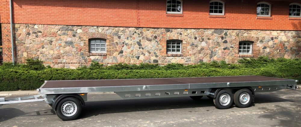 Przyczepa platforma obrotnica płaska 800X210, do 3,5 t - obrazek 2