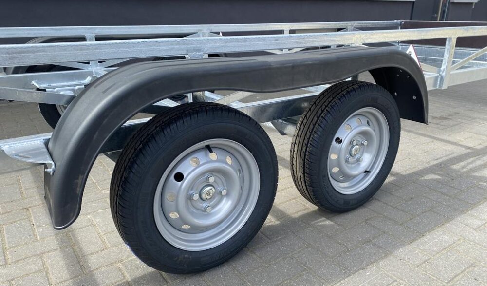 Przyczepa dłużyca 6m - super mocna konstrukcja- DMC 750 KG - obrazek 10