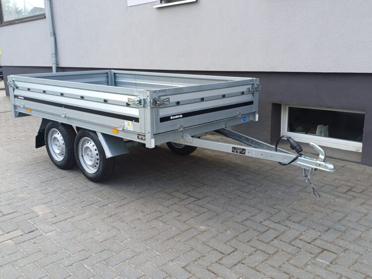 CLICK& COLLEC Przyczepka lekka dwuoosiowa Brenderup 3251stub750, 250 x 142, do 750 kg