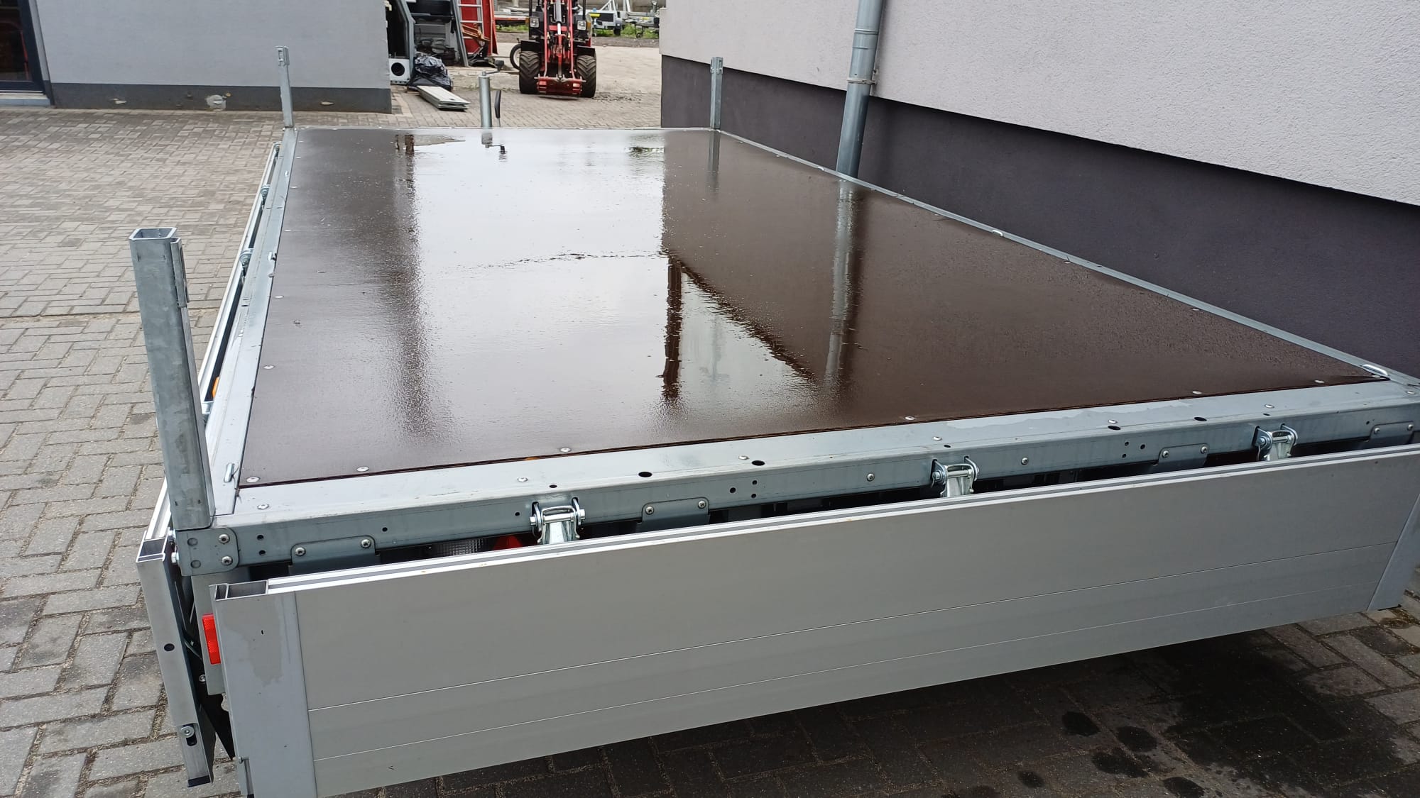 Przyczepa Platforma STEMA 400x200CM, DMC 2700 KG+ BURTY