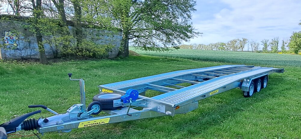 Nr.26 - Laweta dwa auta 850x200cm, ładowność 2305kg, DMC 3500kg - obrazek 2