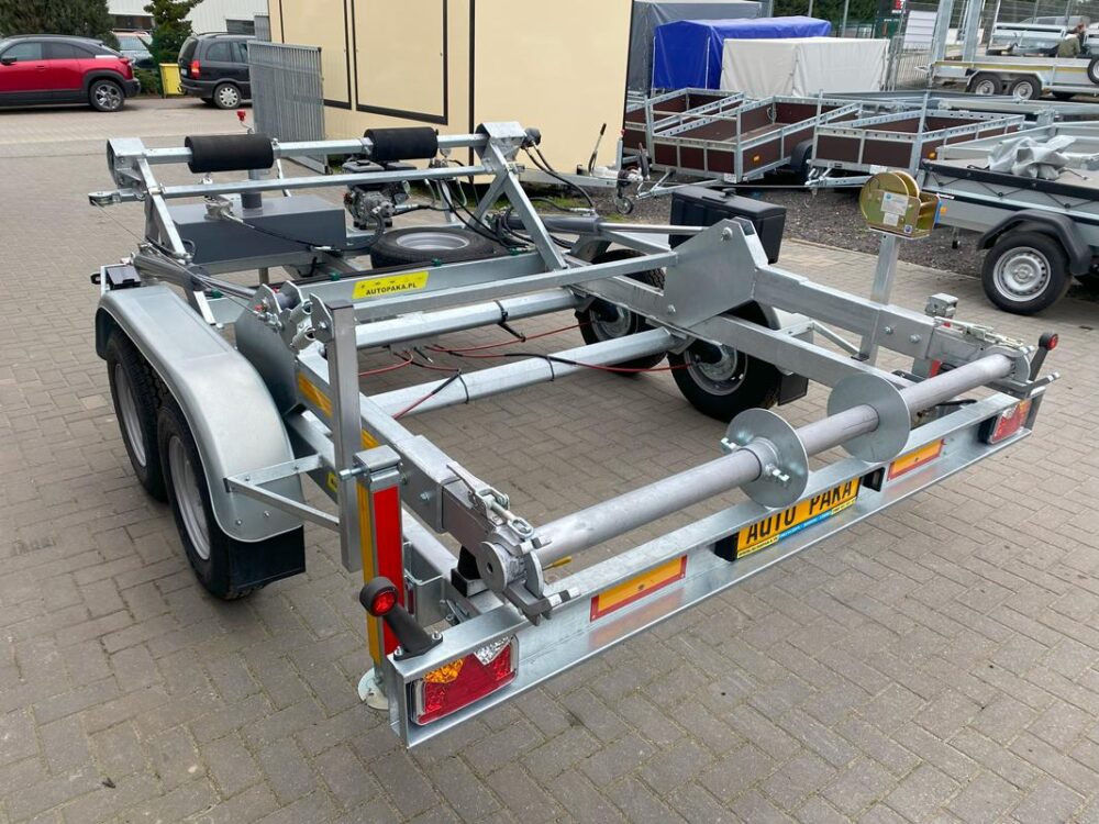 Przyczepa kablowa STIM agregat spalinowy DMC 3500 KG - obrazek 3