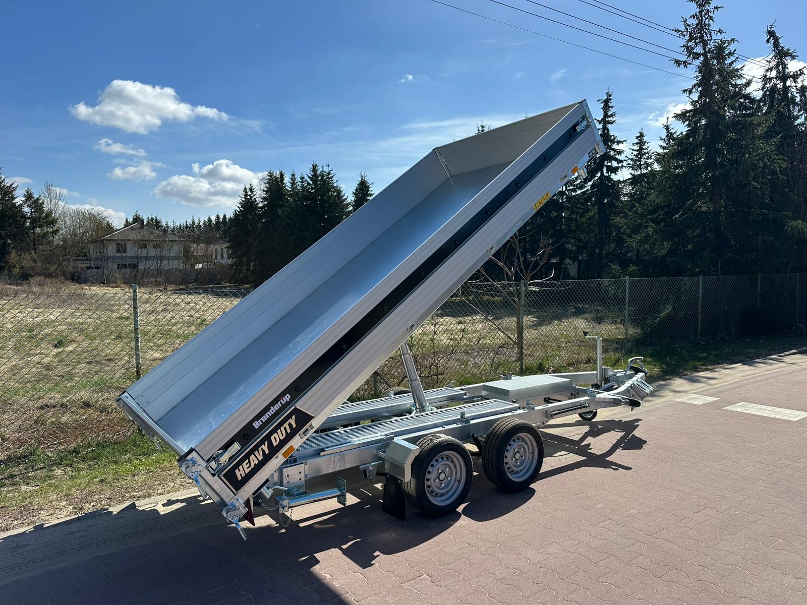 Wywrotka uchylna BRENDERUP TT5375ATB3500 KIPPER-3 STRONNY, do 3500 kg (Kopia)