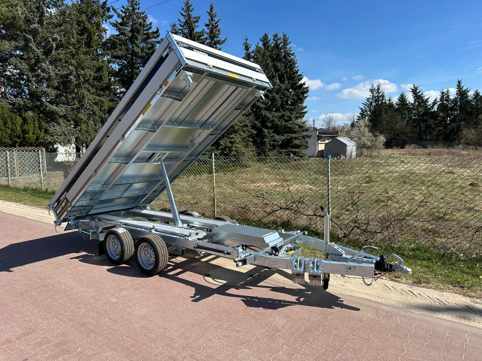 Wywrotka uchylna BRENDERUP TT5375ATB3500 KIPPER-3 STRONNY, do 3500 kg (Kopia)