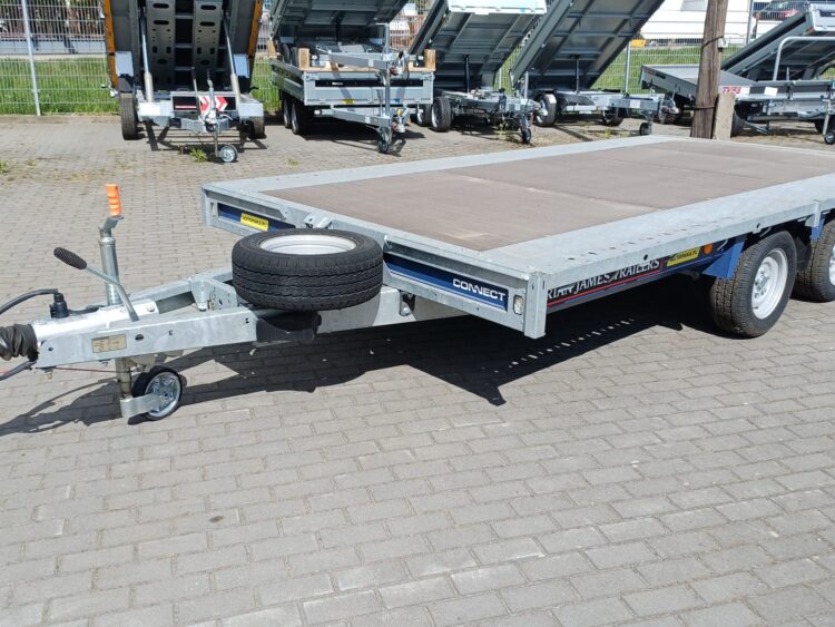Brian James Trailers T Transporter 3 OSIE, 600 X 224 CM, 3500 KG DMC (Kopia)
