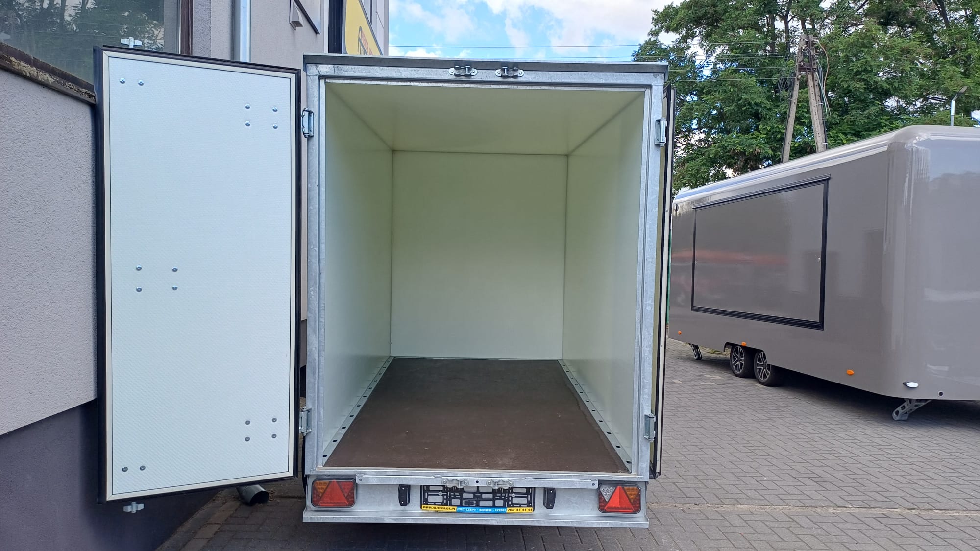 Przyczepa CARGO 5 WARK, 400x200x180 CM, DMC 2700 KG