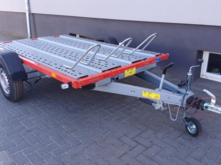 Przyczepa 2 motocykle STEMA STS WOM XT, DMC 1500 KG kg – wyprzedaż rocznika ! (Kopia)