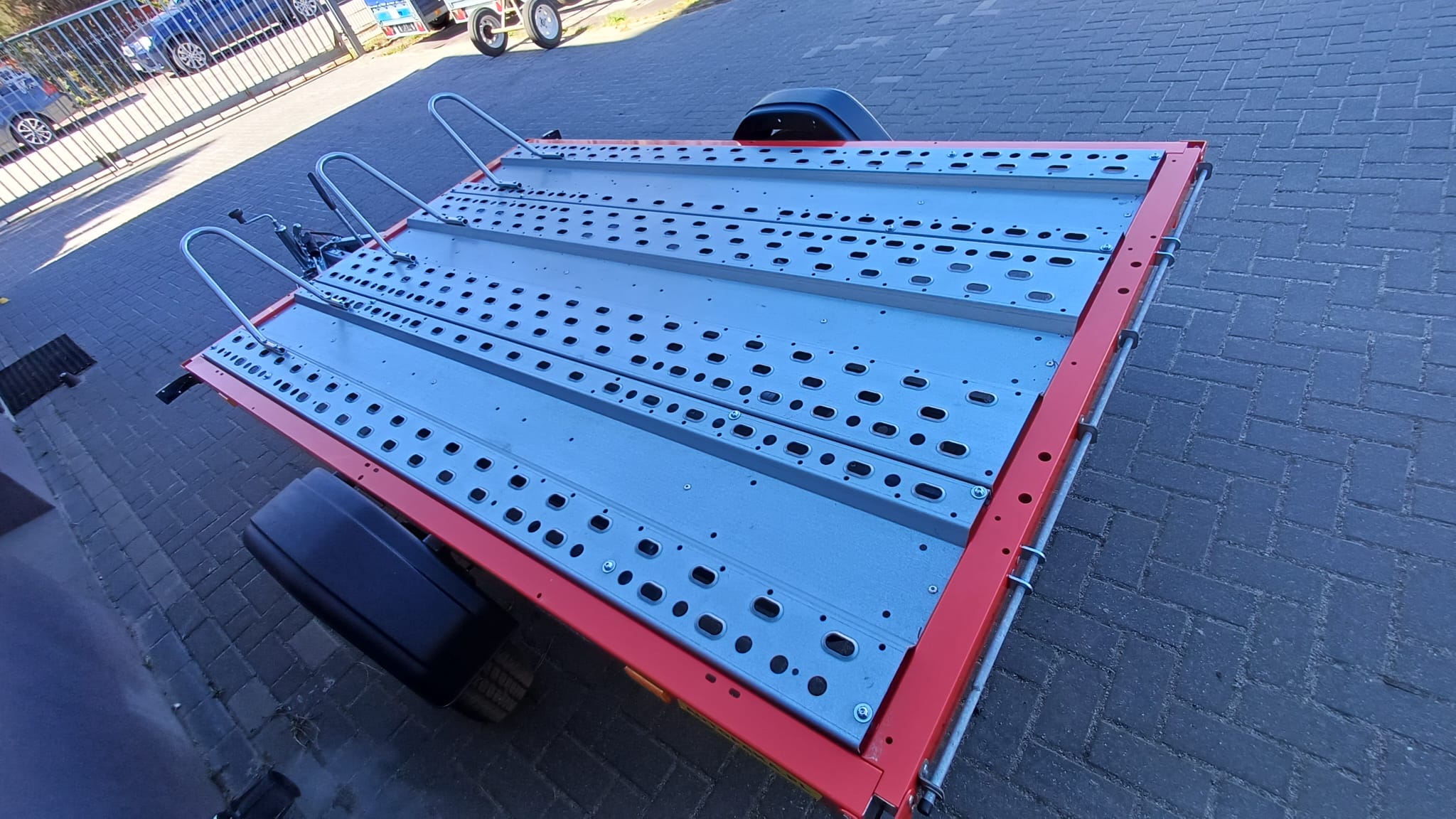 Przyczepa 2 motocykle STEMA STS WOM XT, DMC 1500 KG kg – wyprzedaż rocznika ! (Kopia)