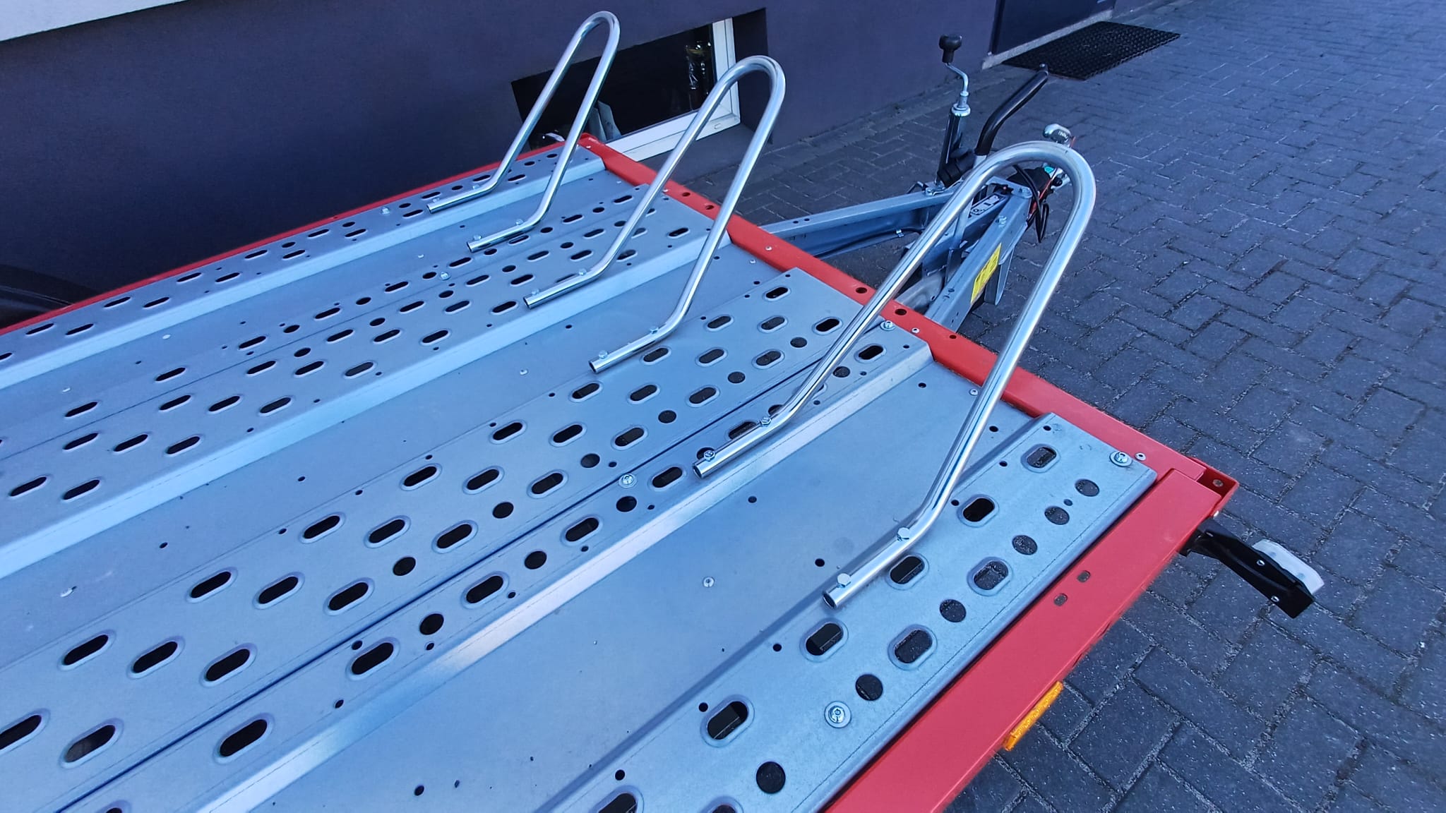 Przyczepa 2 motocykle STEMA STS WOM XT, DMC 1500 KG kg – wyprzedaż rocznika ! (Kopia)