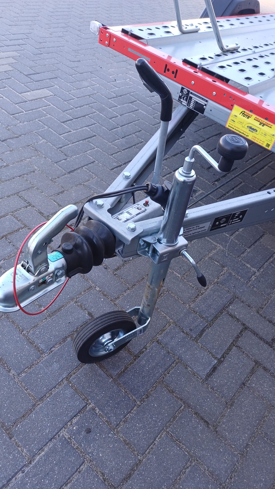 Przyczepa 2 motocykle STEMA STS WOM XT, DMC 1500 KG kg – wyprzedaż rocznika ! (Kopia)