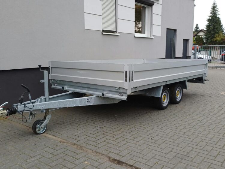 Przyczepa platforma WARK 4×2 m, DMC 2700 kg (Kopia)