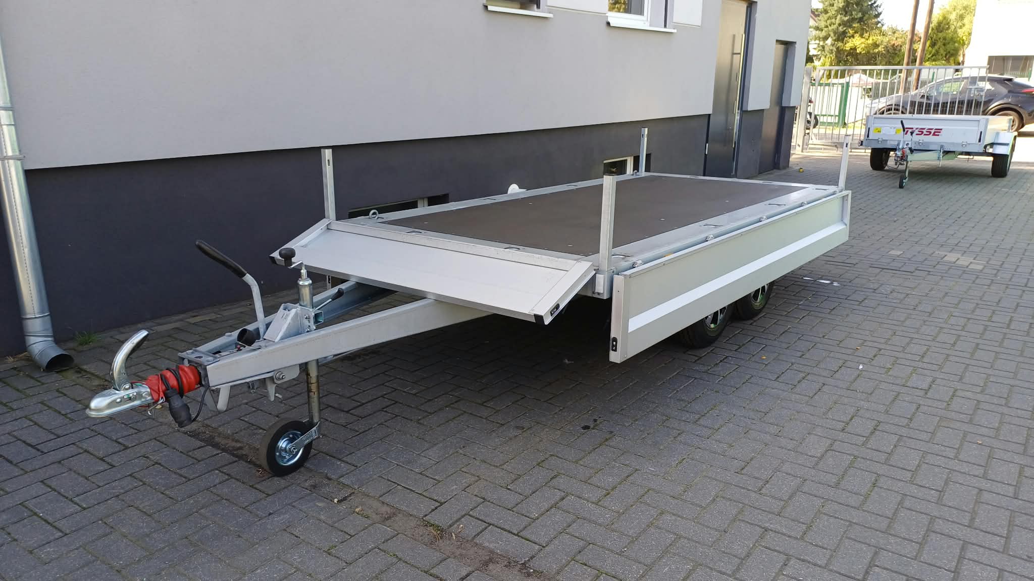 Przyczepa Brenderup 4310STB2000, burty stalowe, 308x168x35 CM, DMC 2000 KG (Kopia)