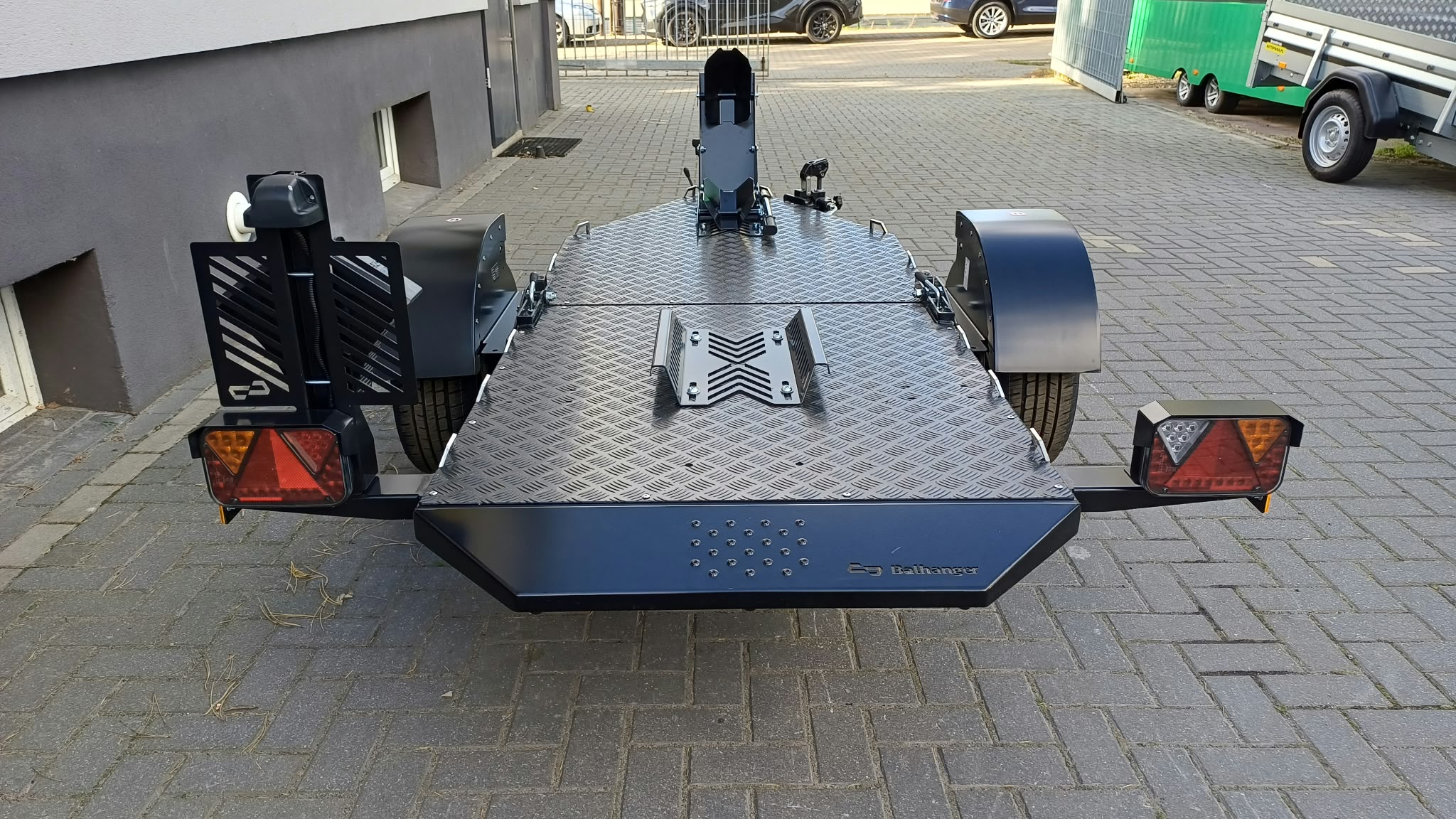 Przyczepa do transportu motocykla – quada Faro Viarus One, 220×112 CM, DMC 750 KG (Kopia)