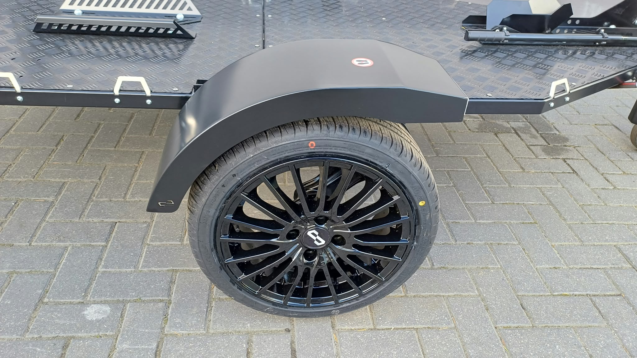 Przyczepa do transportu motocykla – quada Faro Viarus One, 220×112 CM, DMC 750 KG (Kopia)