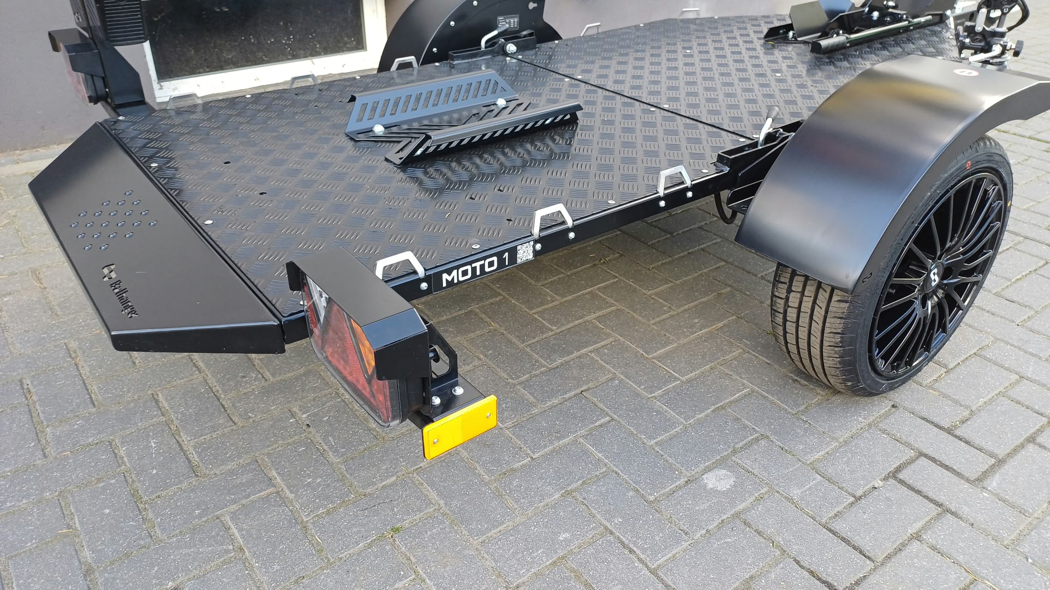 Przyczepa do transportu motocykla – quada Faro Viarus One, 220×112 CM, DMC 750 KG (Kopia)