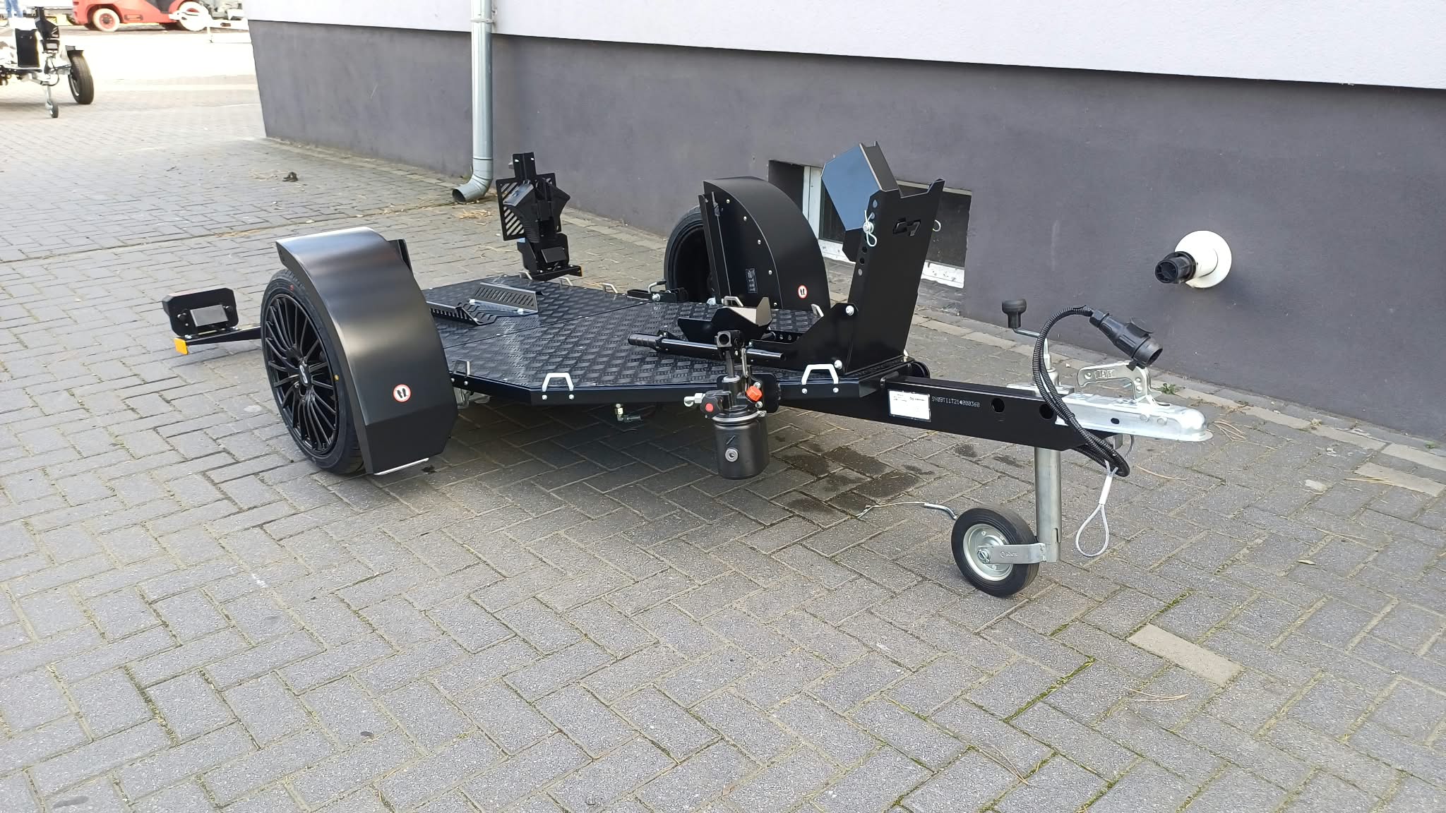 Przyczepa do transportu motocykla – quada Faro Viarus One, 220×112 CM, DMC 750 KG (Kopia)