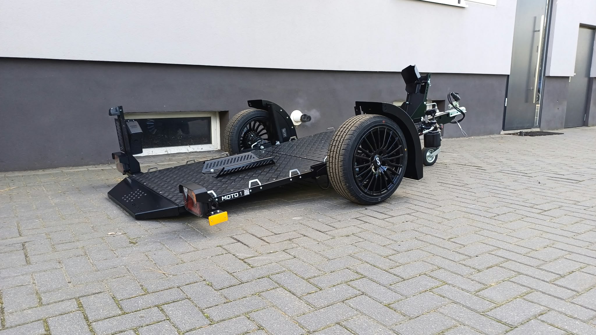 Przyczepa do transportu motocykla – quada Faro Viarus One, 220×112 CM, DMC 750 KG (Kopia)