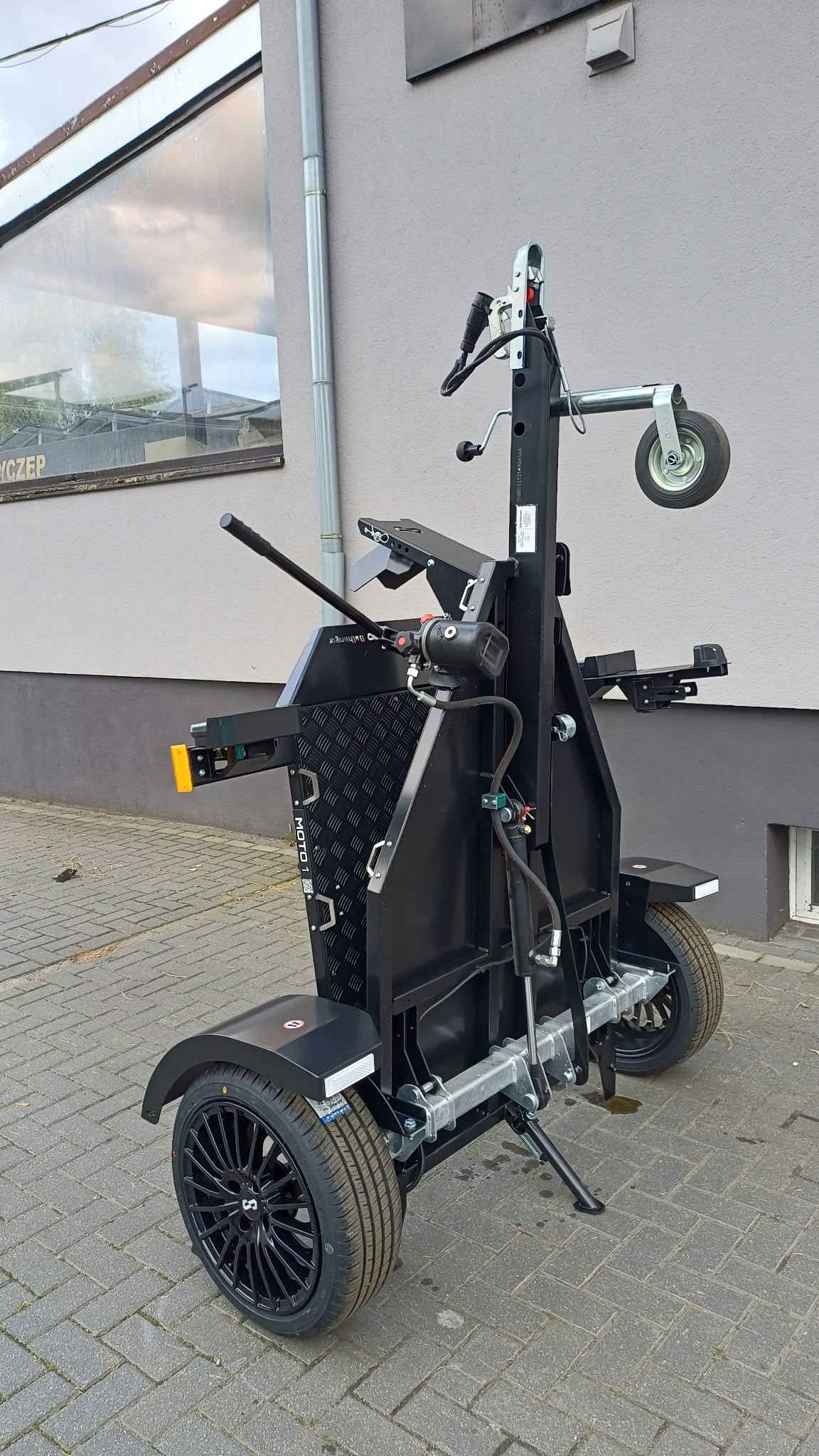 Przyczepa do transportu motocykla – quada Faro Viarus One, 220×112 CM, DMC 750 KG (Kopia)